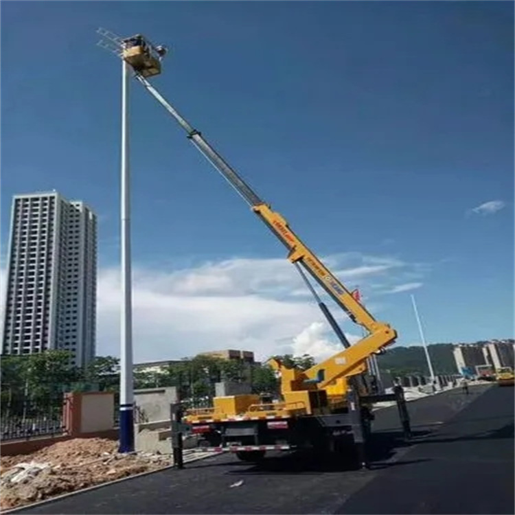 汨罗维修路灯的曲臂升降车出租